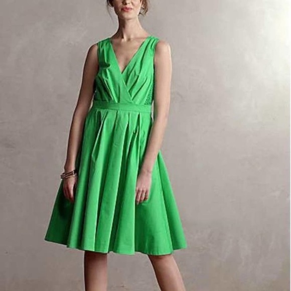 Fabulous kelly green collette dinnigan dress - Picture 2 of 4